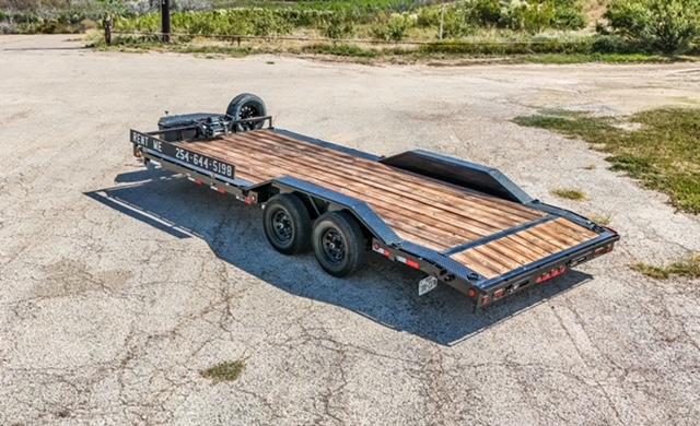 Flatbed trailer rental for equipment and materials in San Angelo TX - G5 Trailer Rentals